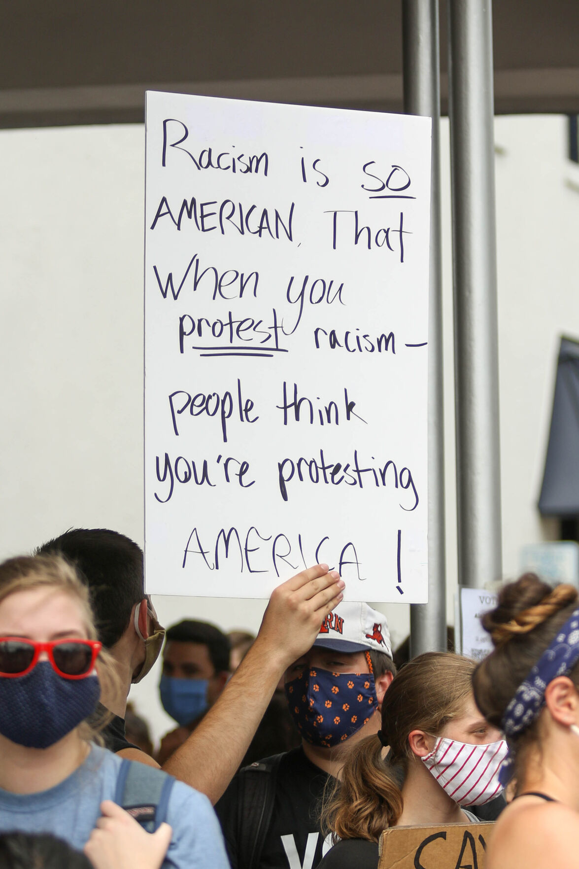 Auburn Students & Community for Change protest and march